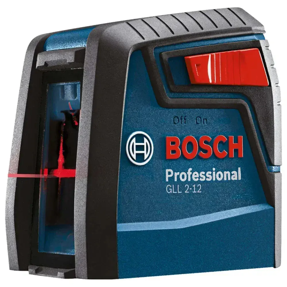 Nível a laser gll 2-12 1/4 12M vermelho com suporte Bosch — fotografia 6
