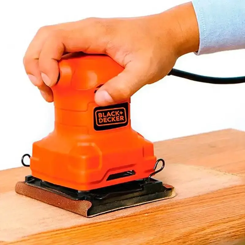 Lixadeira orbital 200W 14000 OPM BS200-BR black & decker 110 V — fotografia 3