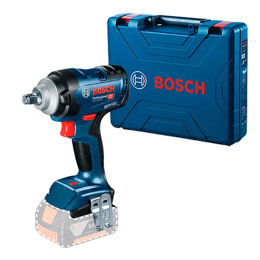 Chave de impacto a bateria gds 18V-400NM 1/2 Bosch