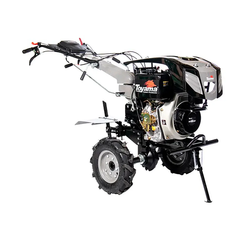 Motocultivador a diesel 4T 5,5L 418CC 11HP Toyama — fotografia 3