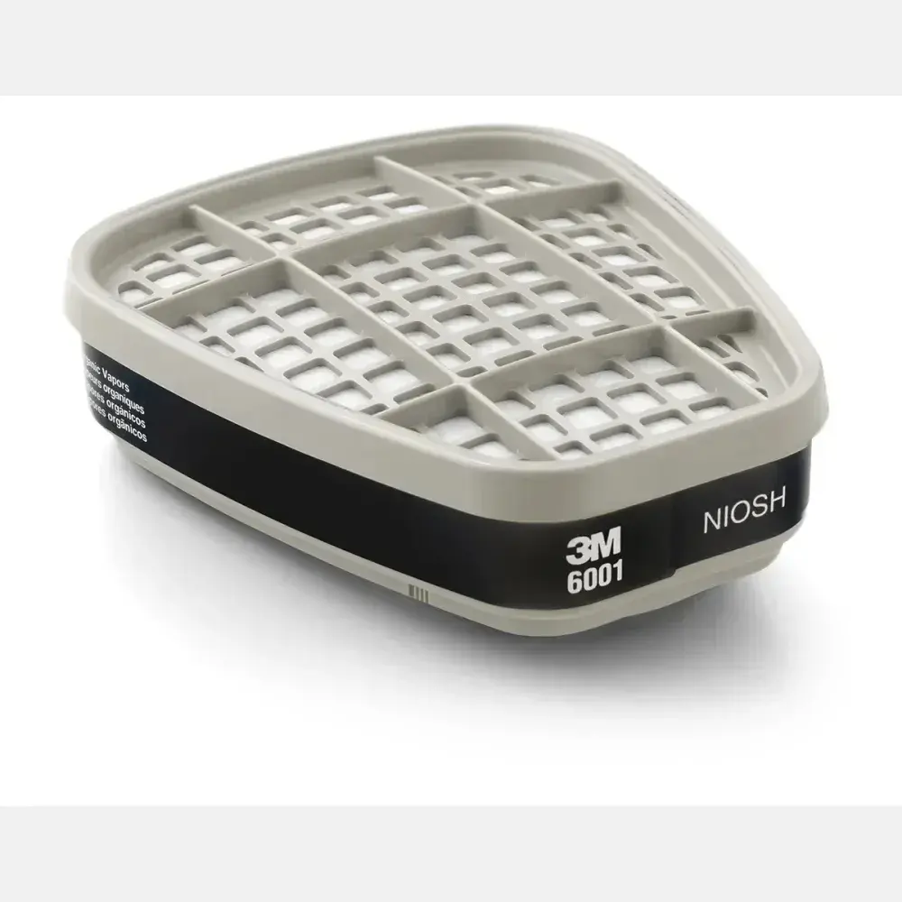 Cartucho químico 6001 para vapores orgânicos 3M — fotografia 2