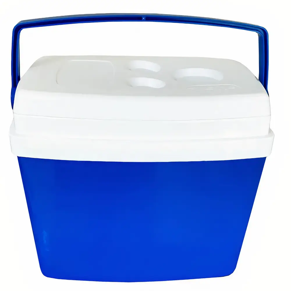 Caixa térmica 34 litros azul cooler CXT0334 Botafogo — fotografia de referência