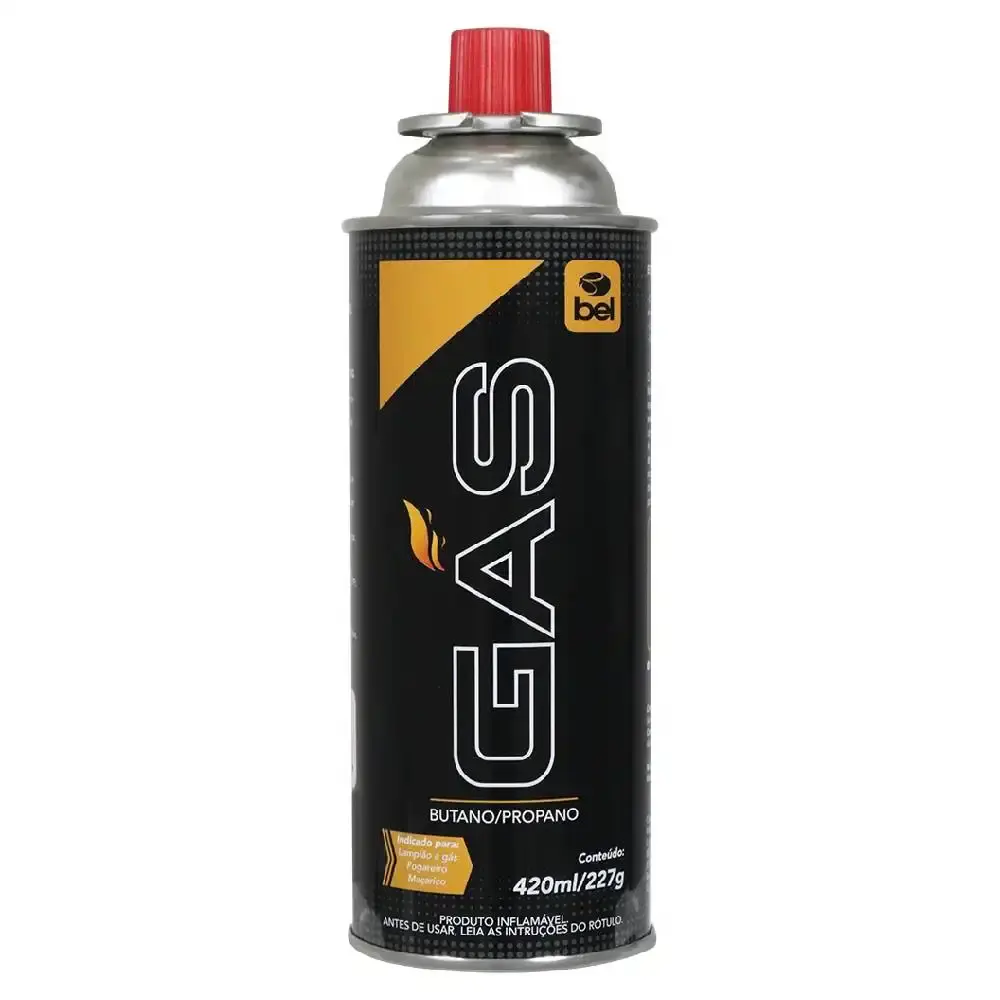 Cartucho refil de gás butano 227G BEL Belfix — fotografia de referência