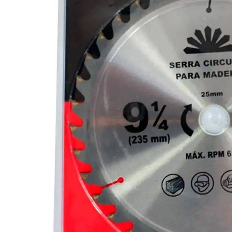 Serra Circular de Widea 9.1/4 Pol x 36 Dentes 30961 HTOM — fotografia 3