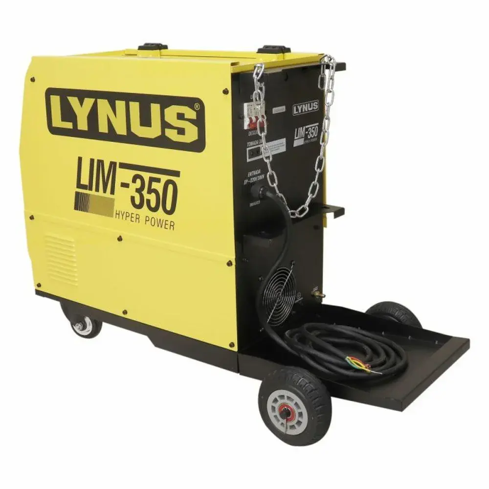 Inversor solda mig 350A tri LIM-350 220/380V biv Lynus — fotografia 4