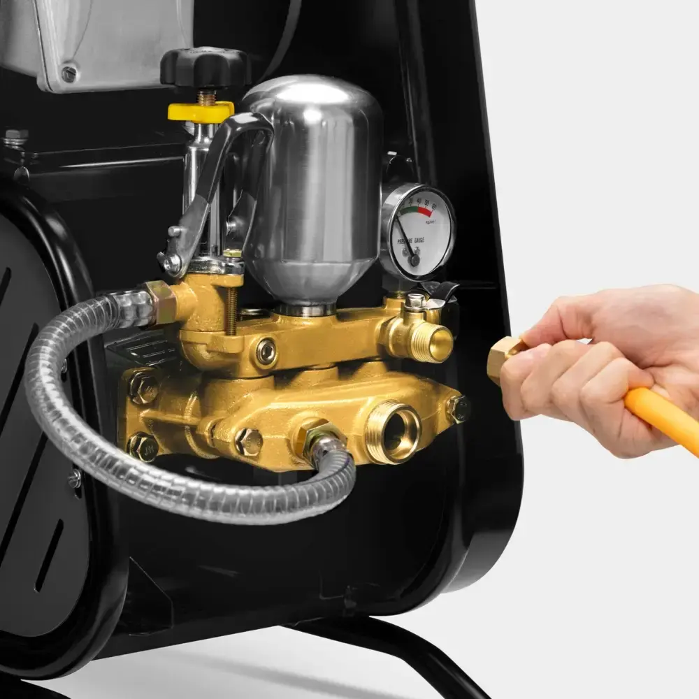 Lavadora industrial de alta vazão HF 2400 l/h 3CV 580 PSI 220V Karcher — fotografia 6