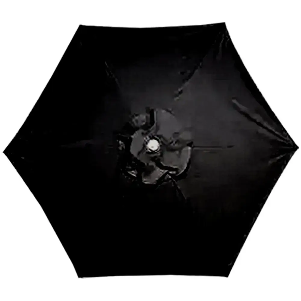 Ombrellone suspenso 3X3M diversas cores IWOBL300PT ImportWay Marrom — fotografia 4