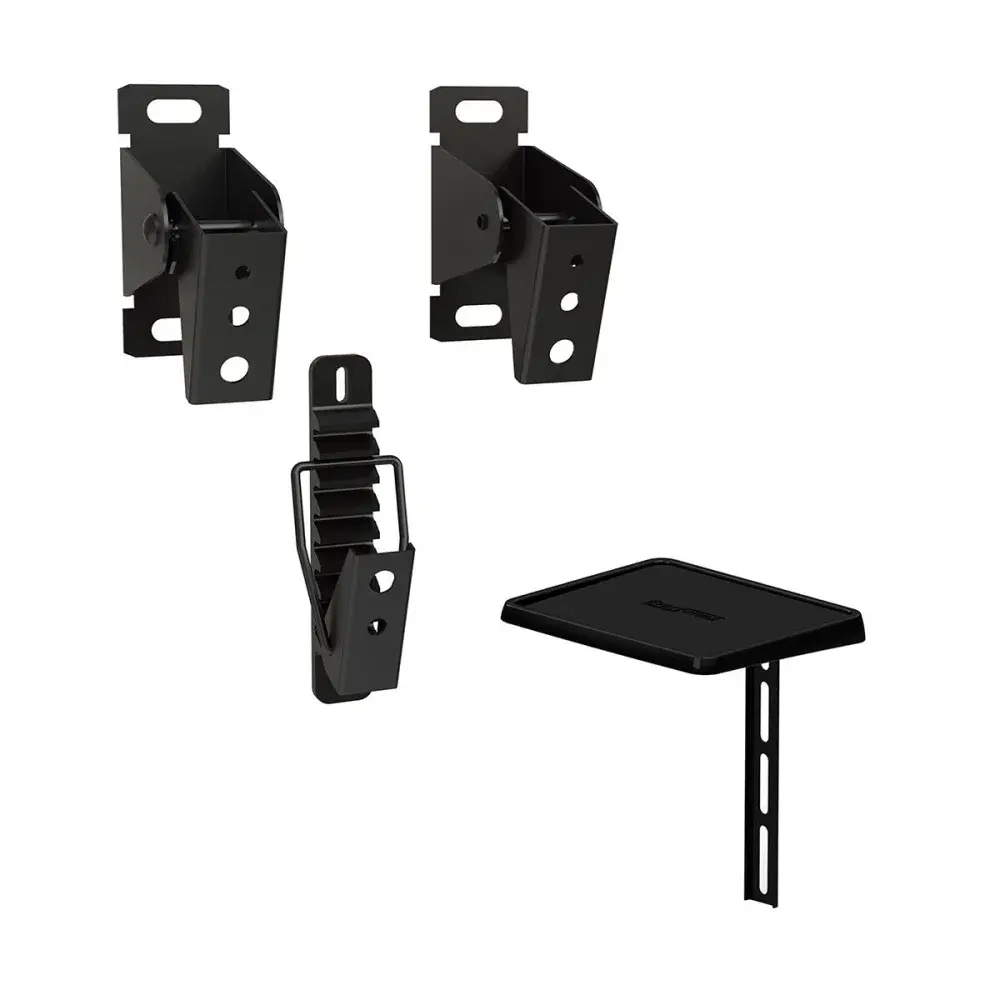 Suporte tv universal inclinável 10 a 85 preto Brasforma — fotografia de referência