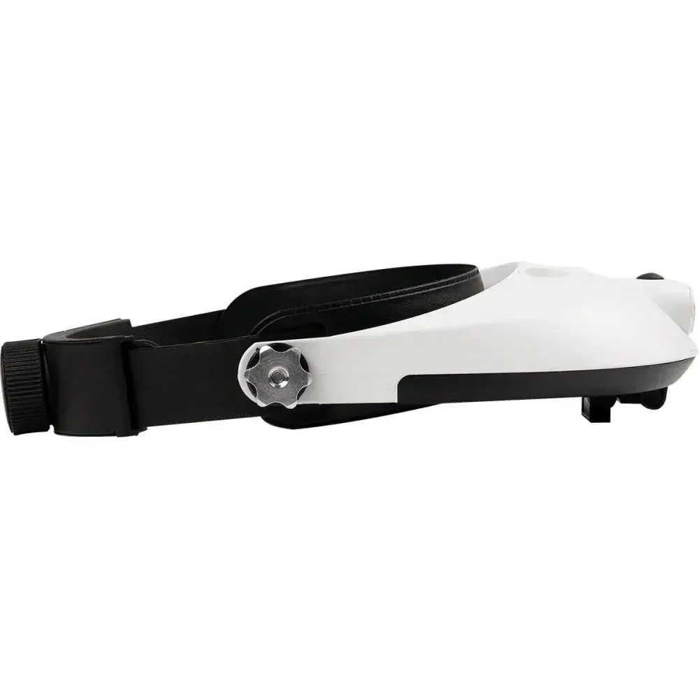 Lupa de cabeça com led profissional branco Bumafer — fotografia 11