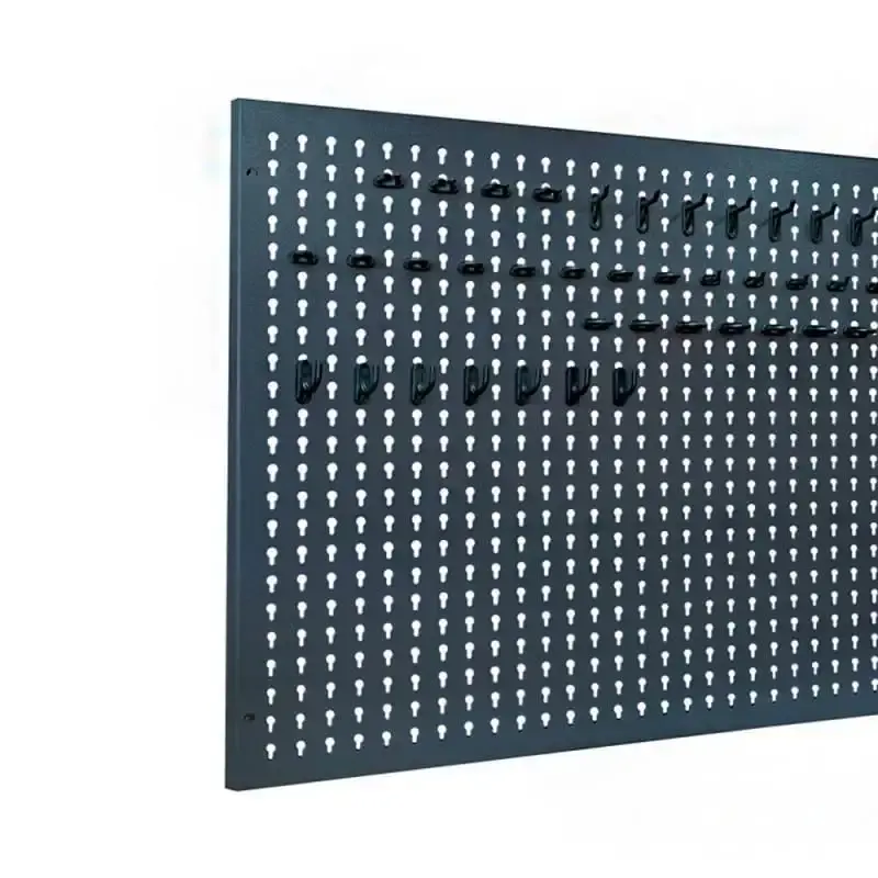 Painel Para Ferramentas em Aço 970 x 640 MM com 48 Ganchos 90414 PRESTO — fotografia 2
