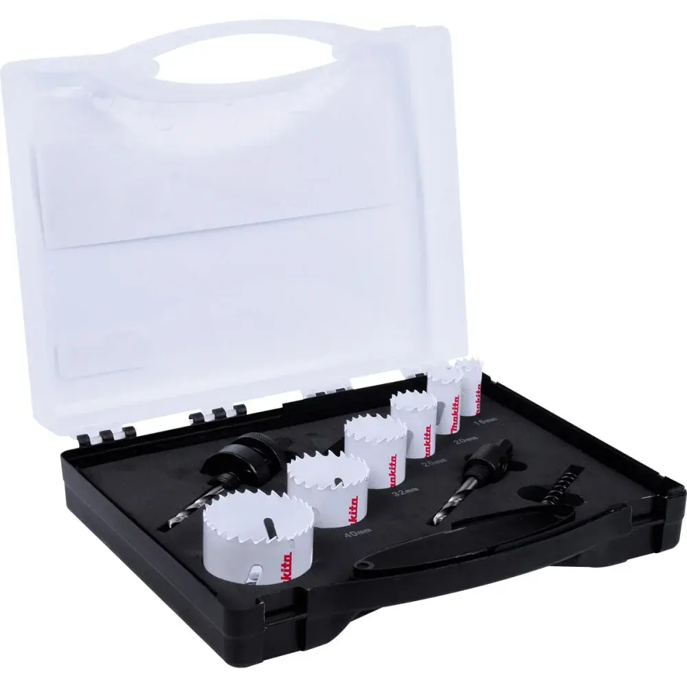 Kit serra copo bimetal 6 peç D-47123 Makita — fotografia de referência