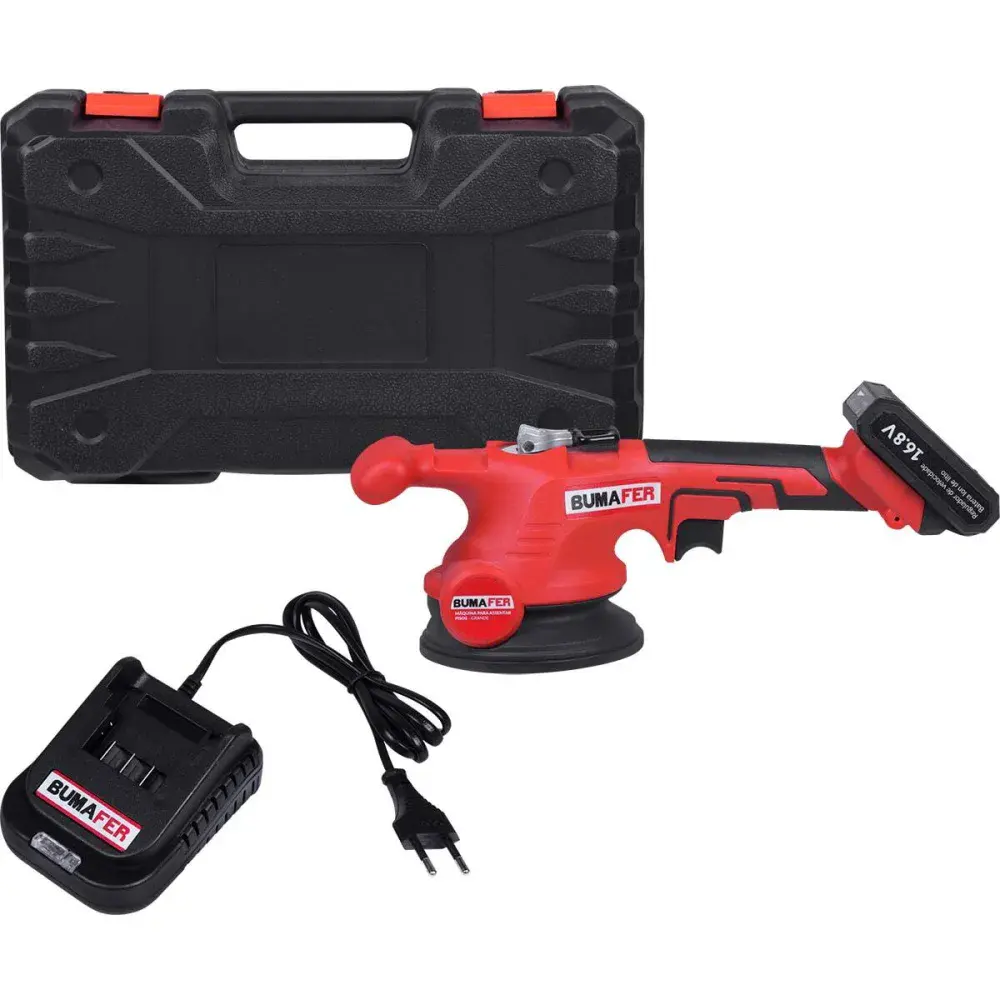 Assentador de pisos a bateria 1A 16,8V 30KG Bumafer
