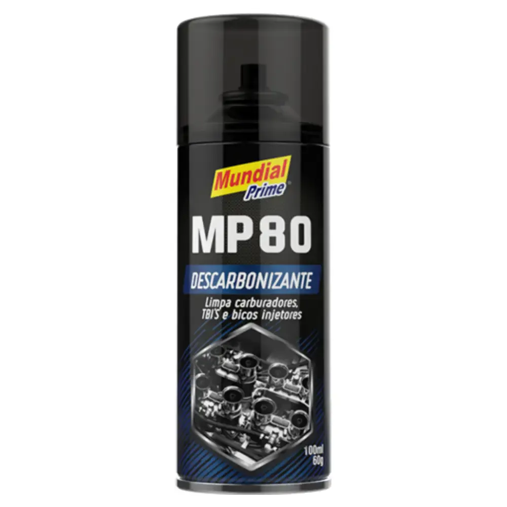 Spray Descarbonizante 100 ml MP80 MUNDIAL PRIME — fotografia de referência