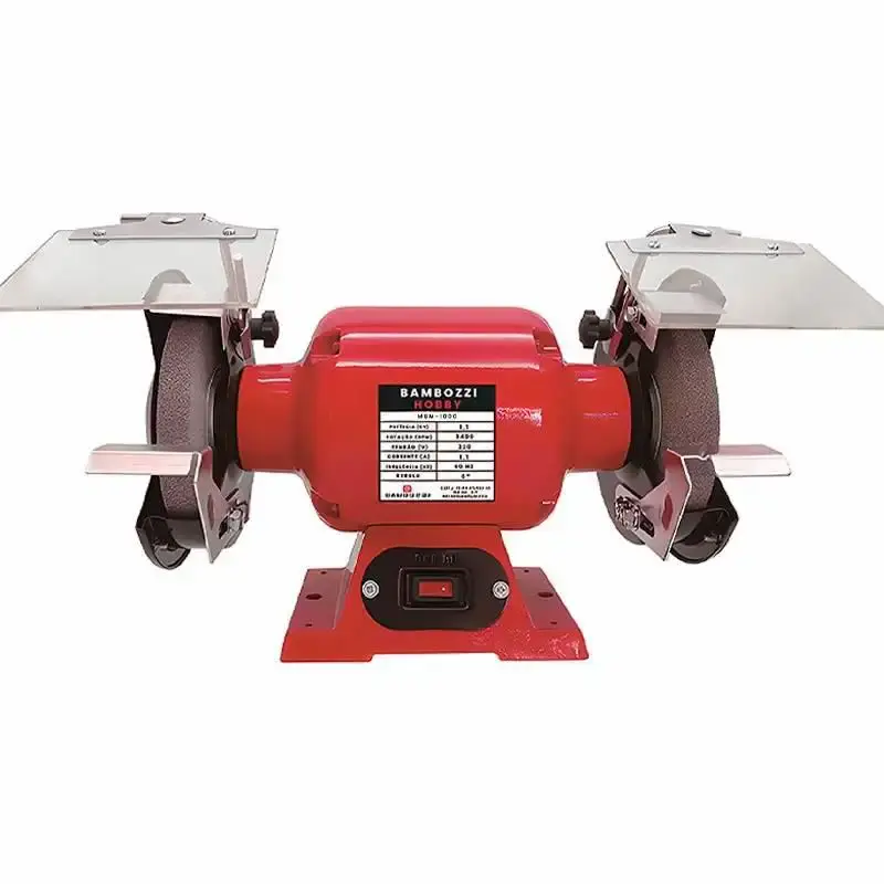 Moto esmeril hobby 1,0CV monofásico MBM-1000 Bambozzi 220 V