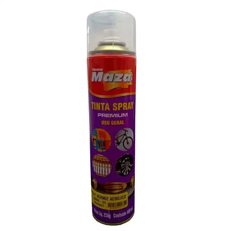 Tinta spray verniz natural 400 ML 250 GR 23865 maza — fotografia de referência