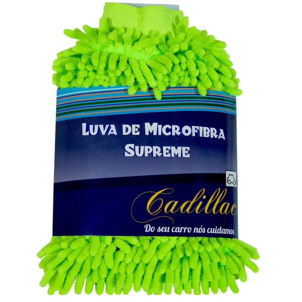 Luva de microfibra supreme para lavar lataria Cadillac — fotografia de referência