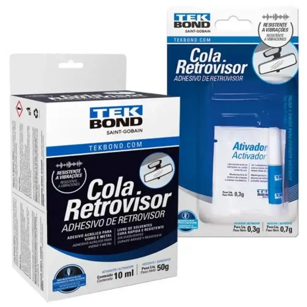 Cola adesivo para retrovisor 10ML / 50G tekbond TEK Bond