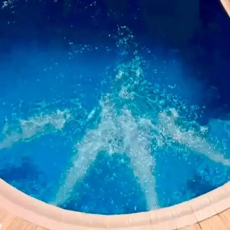 Dispositivo de hidromassagem em aço inox para piscinas kit 6 peças Sodramar — fotografia 4