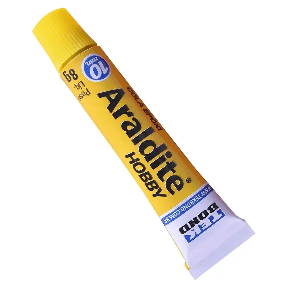 Adesivo epóxi hobby 200KGF 16G Araldite — fotografia 8