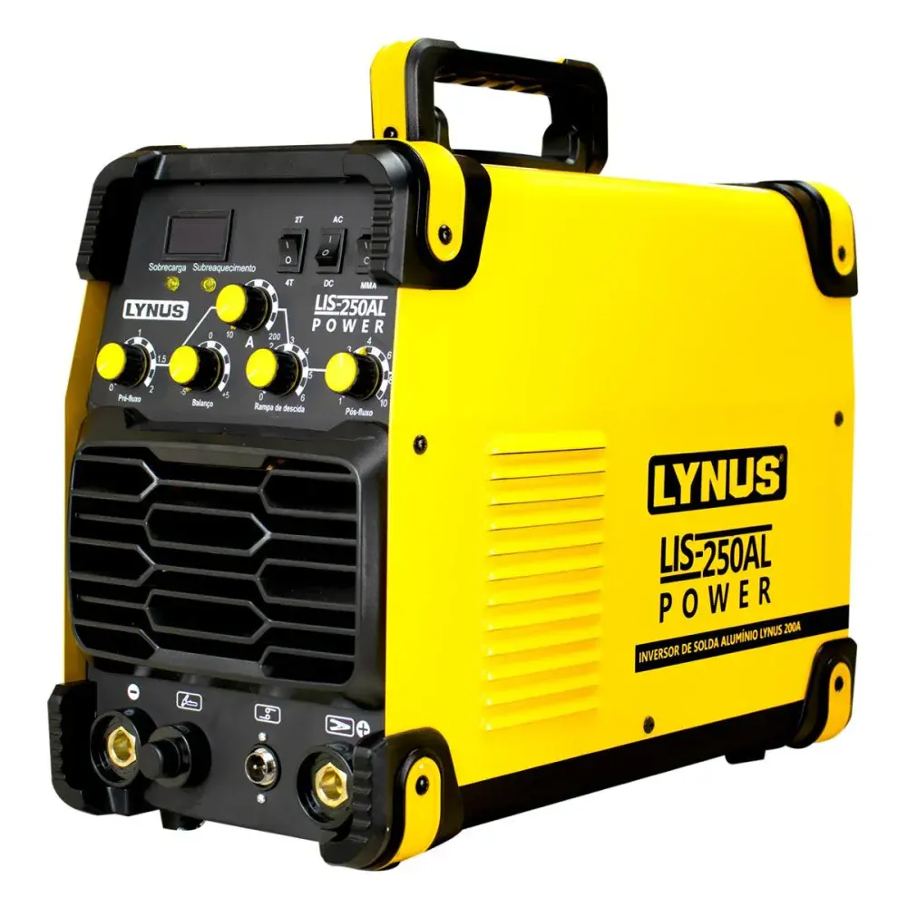 Máquina de solda inversora tig LIS-250AL - 220V da Lynus — fotografia de referência