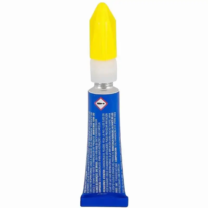Cola instantânea 2G multiuso cartela com 12 unidades 10611000909 Tekbond — fotografia 5