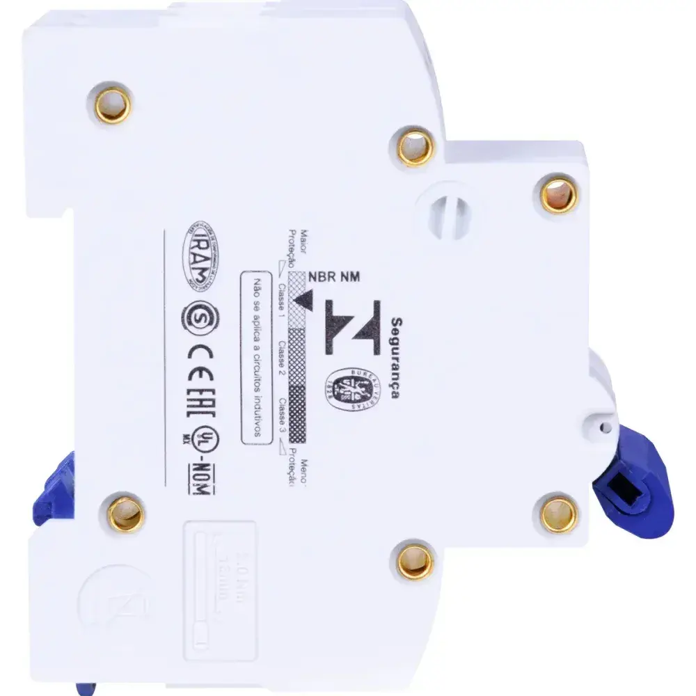 Disjuntor unipolar din curva c 10A 3KA WEG — fotografia 4