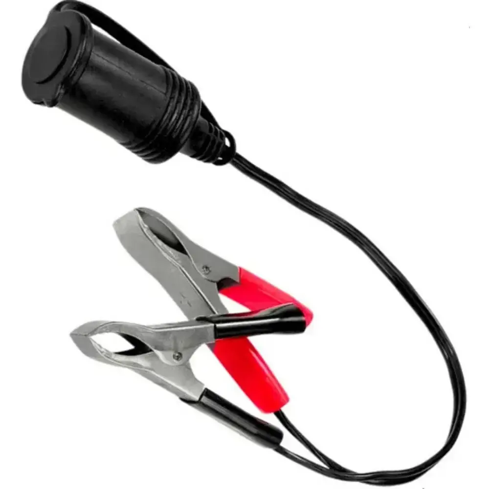 Adaptador garra para carga de bateria automóvel 12V 50CM Kala — fotografia de referência