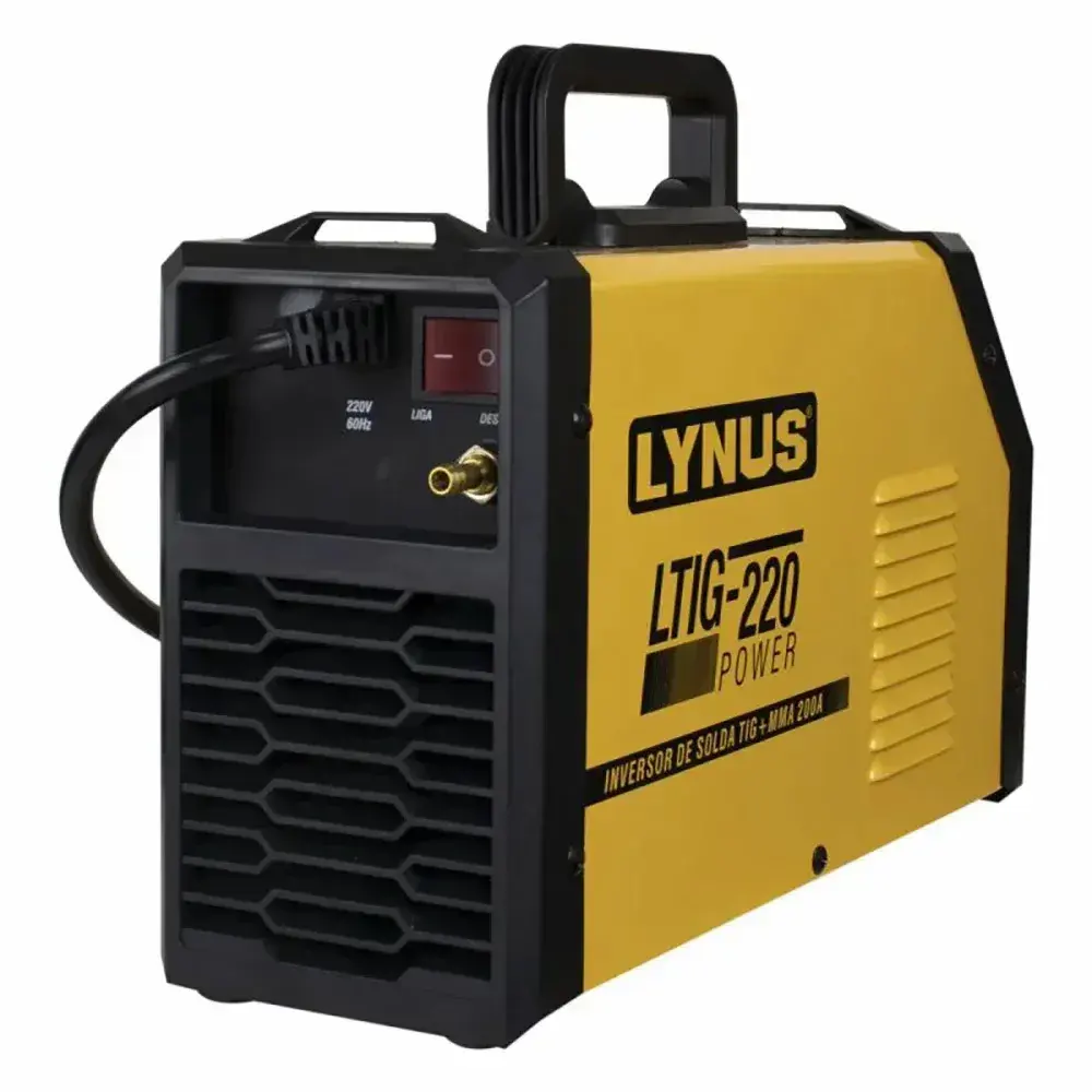 Inversora de solda mma modelo LTIG-220 da Lynus — fotografia 7