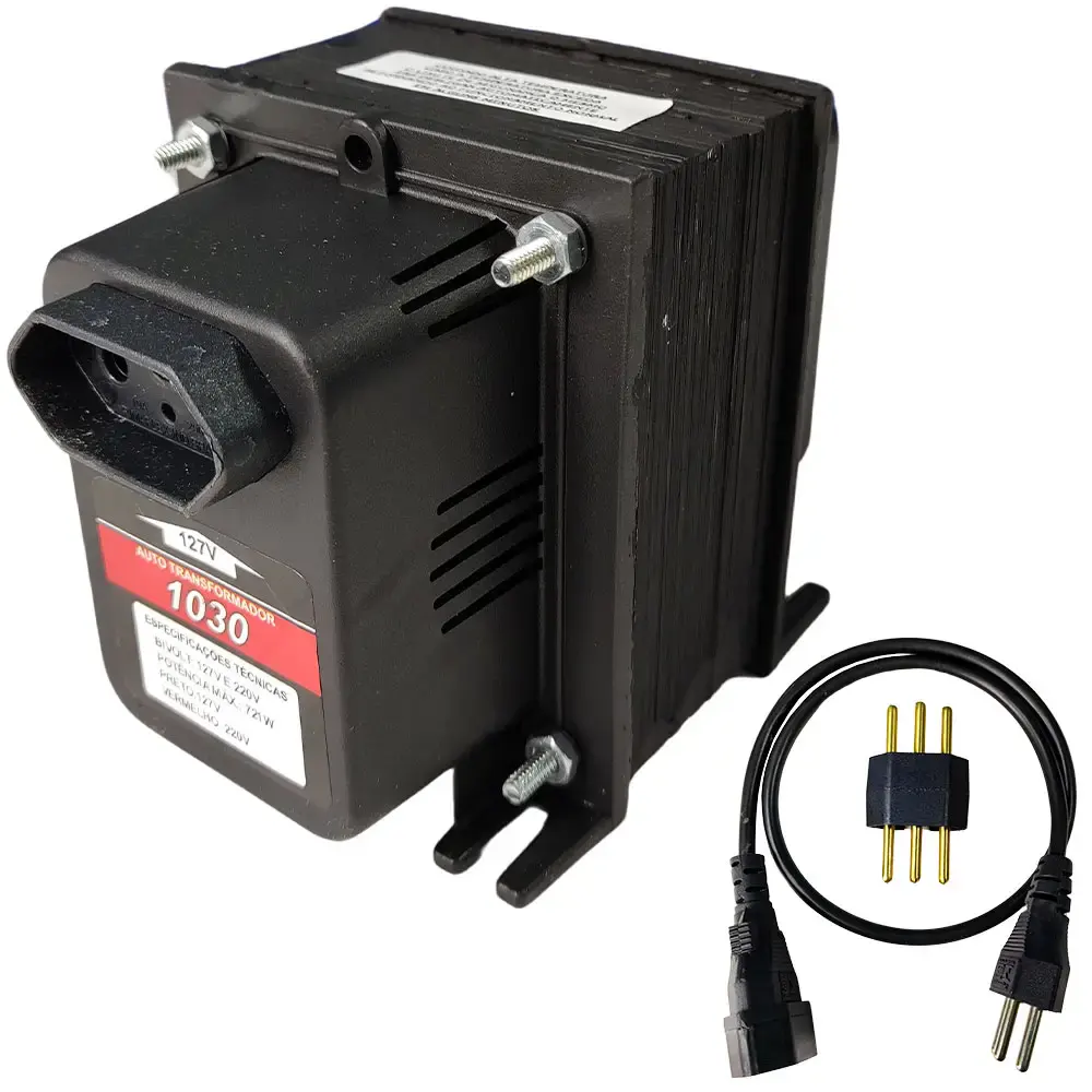 Transformador de voltagem 721W bivolt EVAT1030 Evald — fotografia de referência