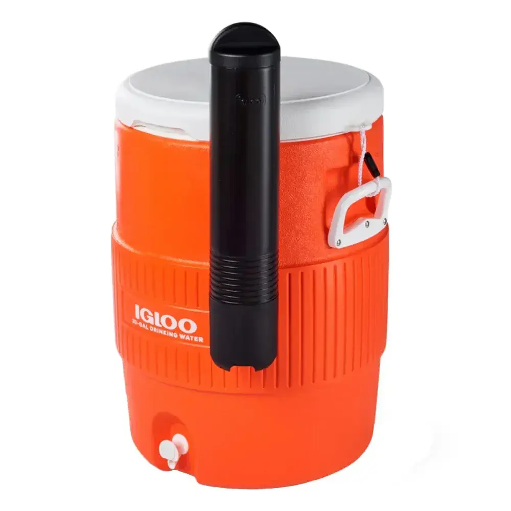 Galão térmico top seat laranja 37,9L Igloo — fotografia 6