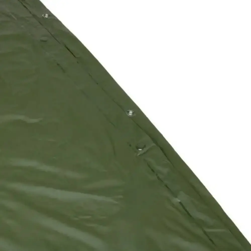 Poncho capa de chuva impermeável em PVC verde araguaia Kala — fotografia 8