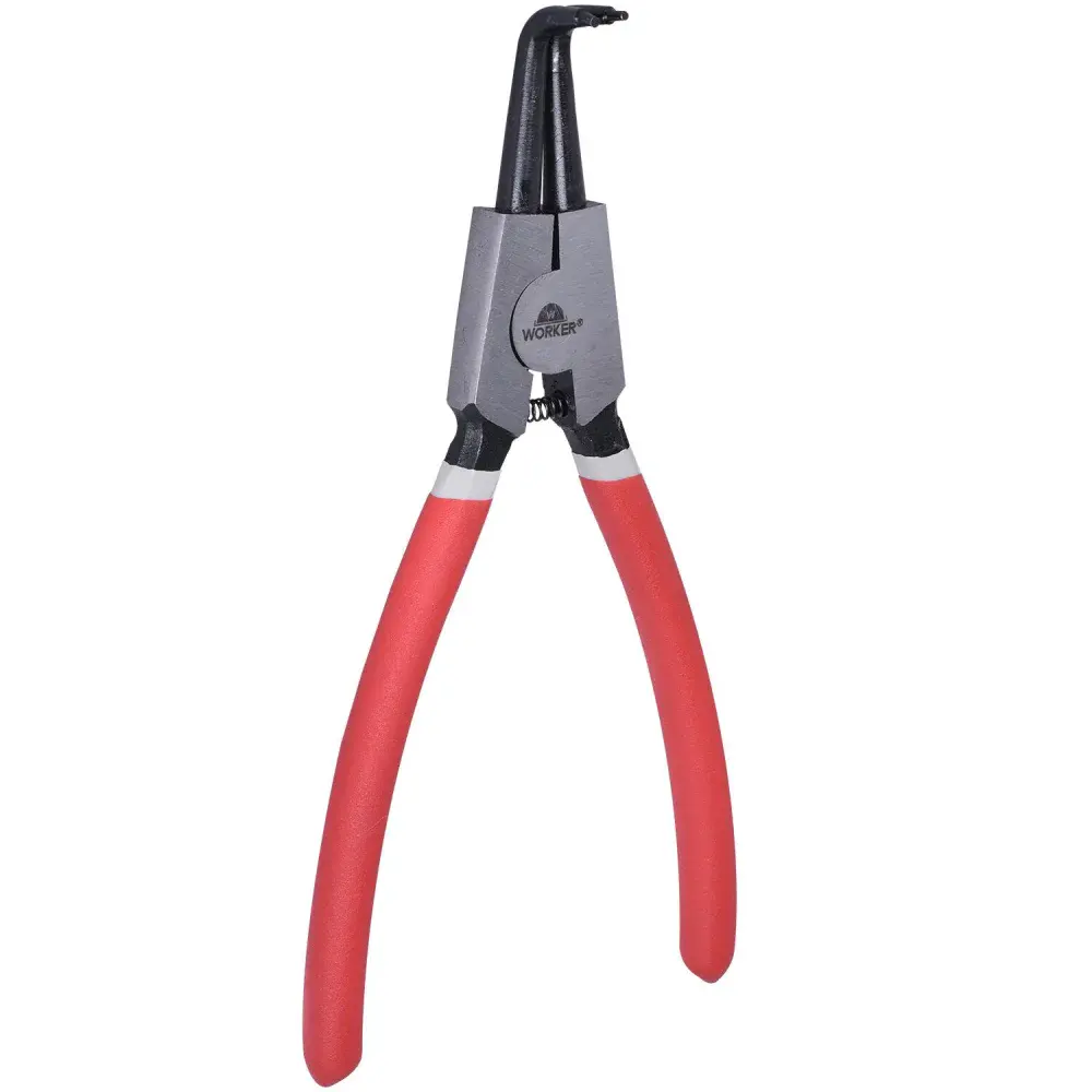 Alicate para anel externo curvo 8 1/2” Worker — fotografia 5