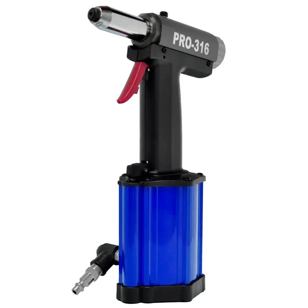 Rebitador de repuxo pneumático 4,8MM com acessórios LDR2 Lrd2
