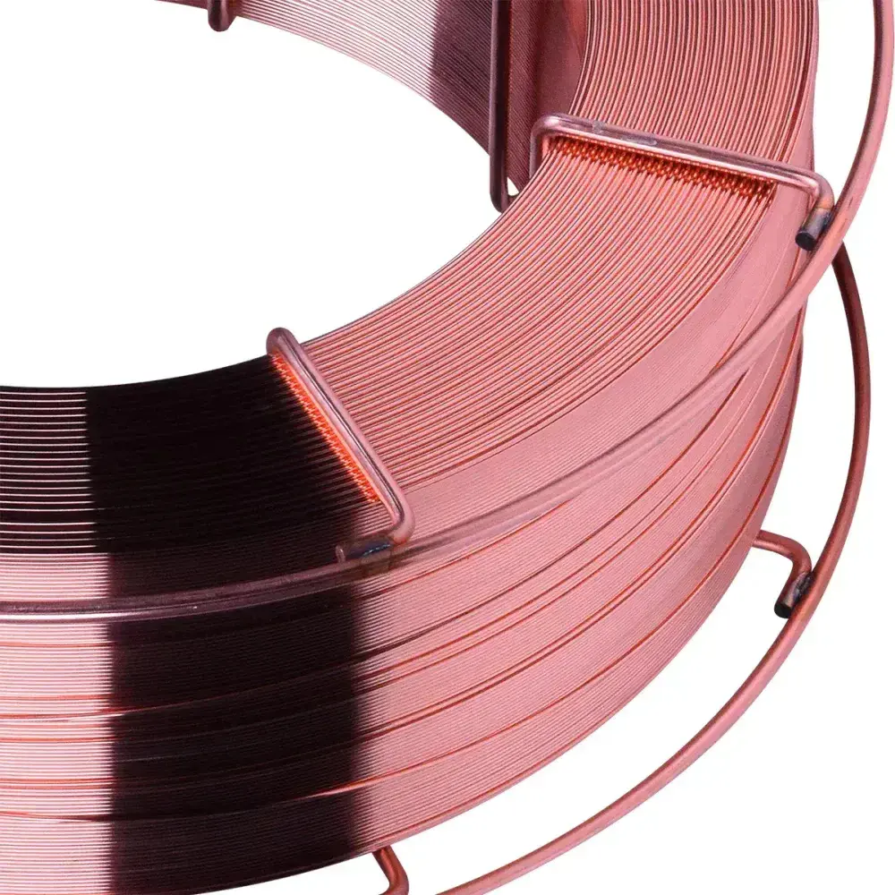 Rolo arame mig capa-capa 1,0MM 18KG AR70S6 Esab — fotografia 7