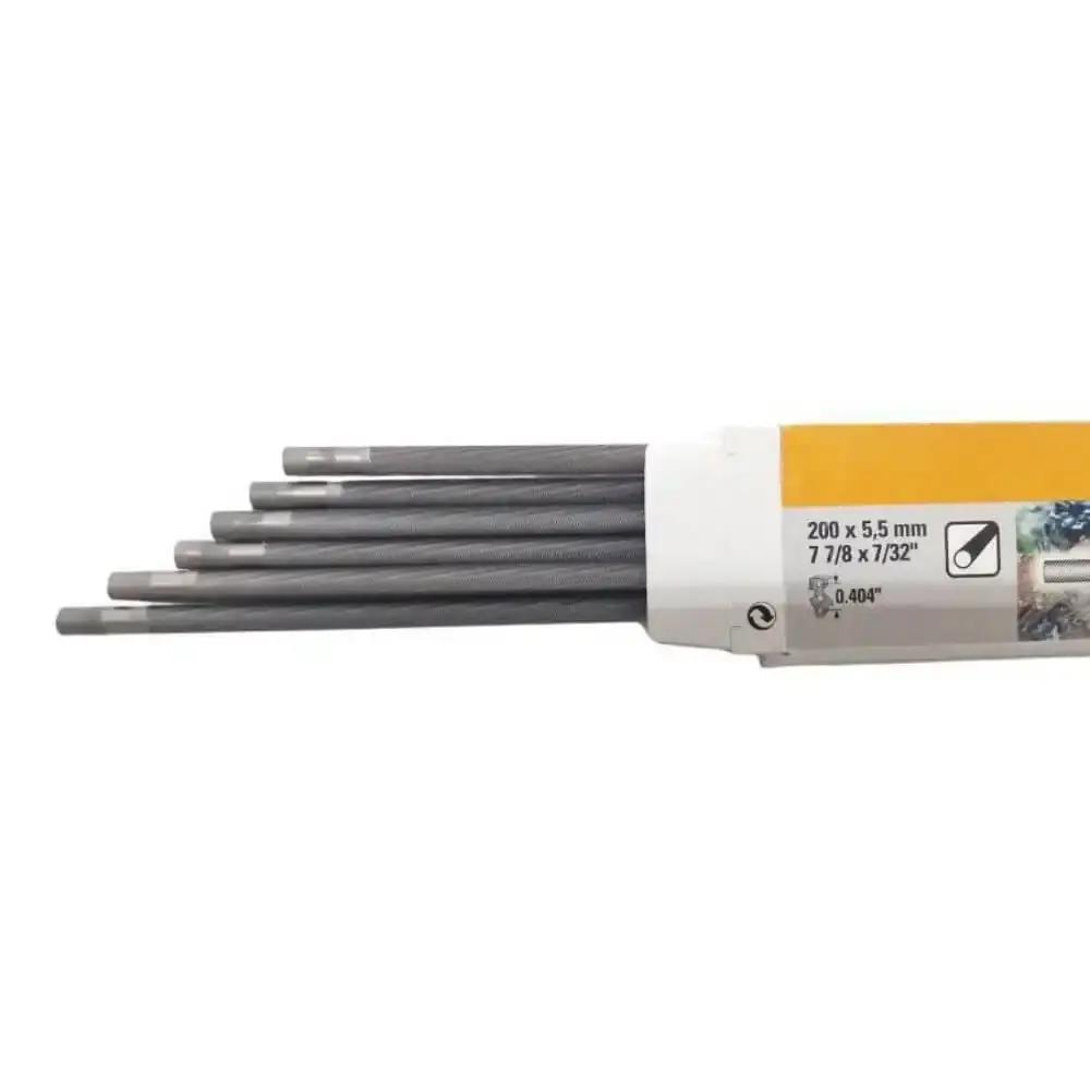 Lima Redonda para Motosserra 200 x 5,5 mm com 6 Unidades STIHL — fotografia de referência