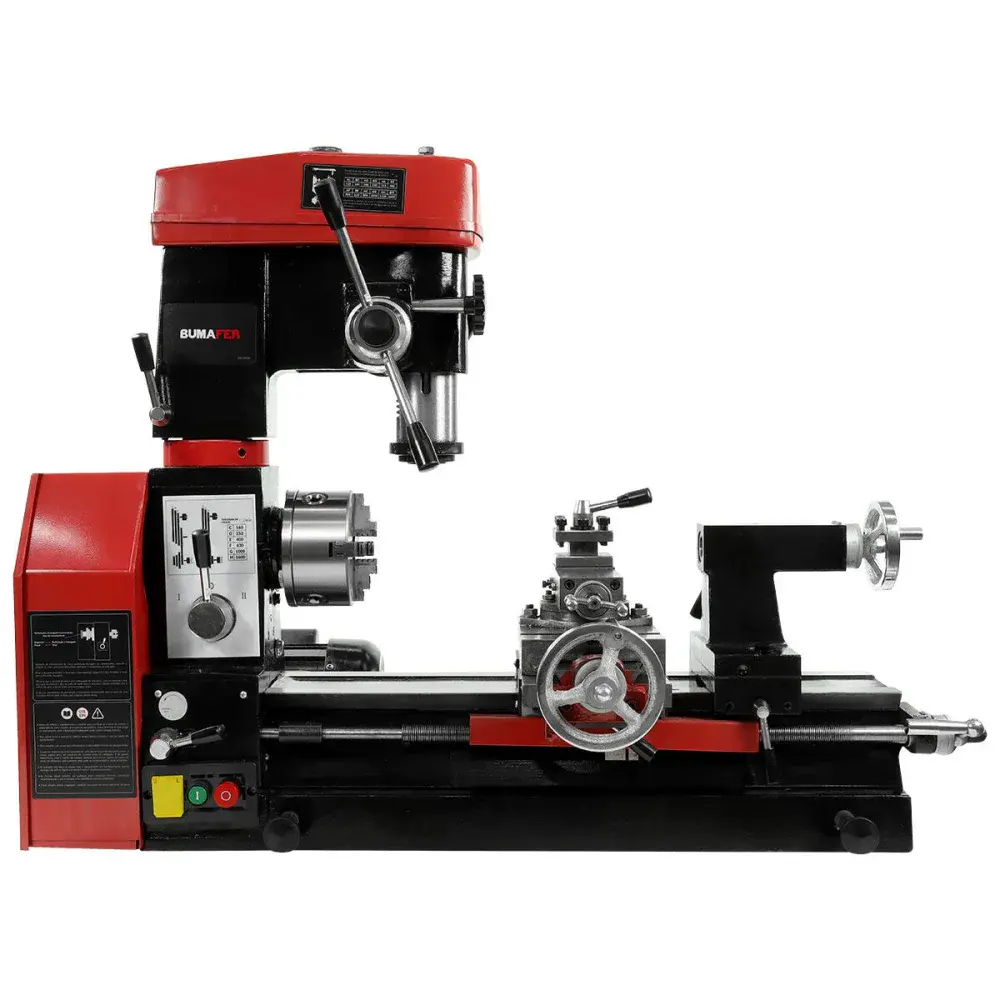 Torno mecânico multifuncional 500MM 550W bivolt Bumafer — fotografia de referência
