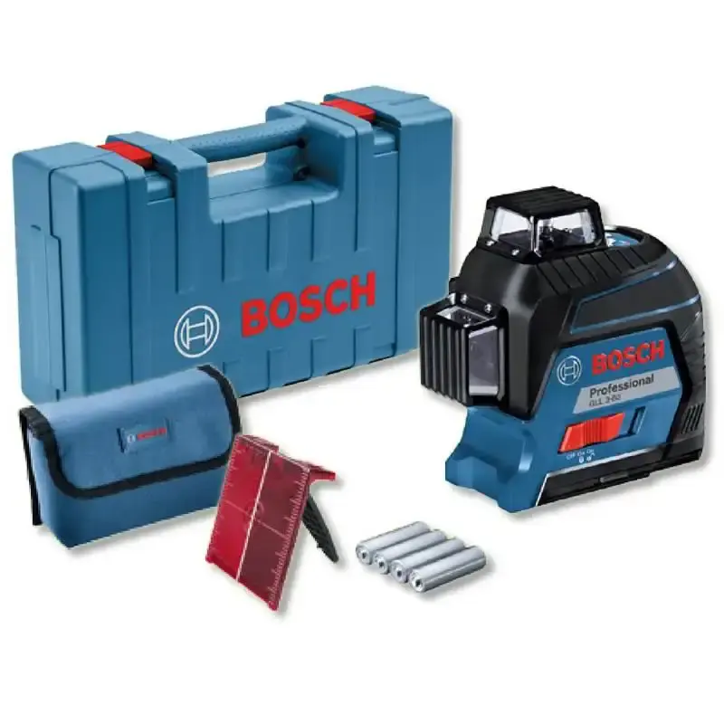 Nível à laser de linhas GLL 3-80 linha vermelha Bosch — fotografia de referência