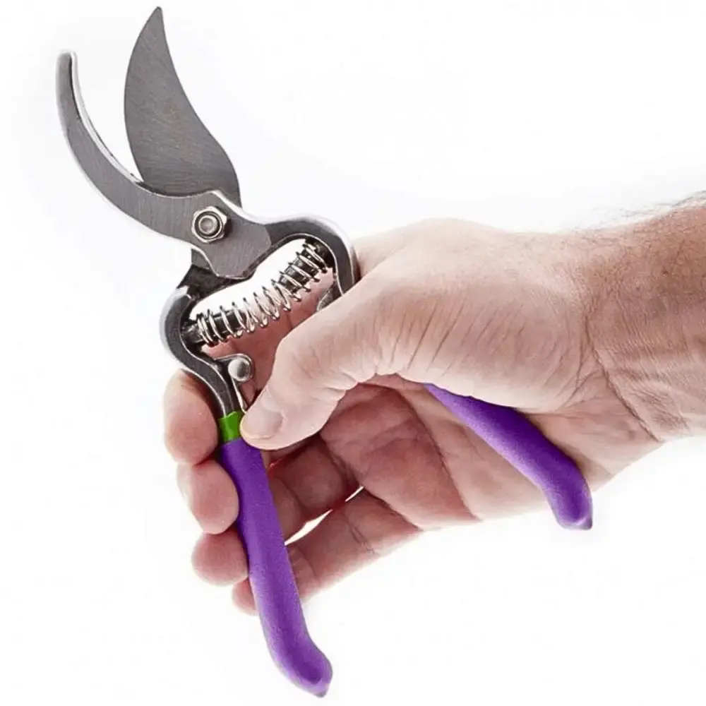 Tesoura de inox para poda 20 CM curva reforçada Palisad — fotografia 4
