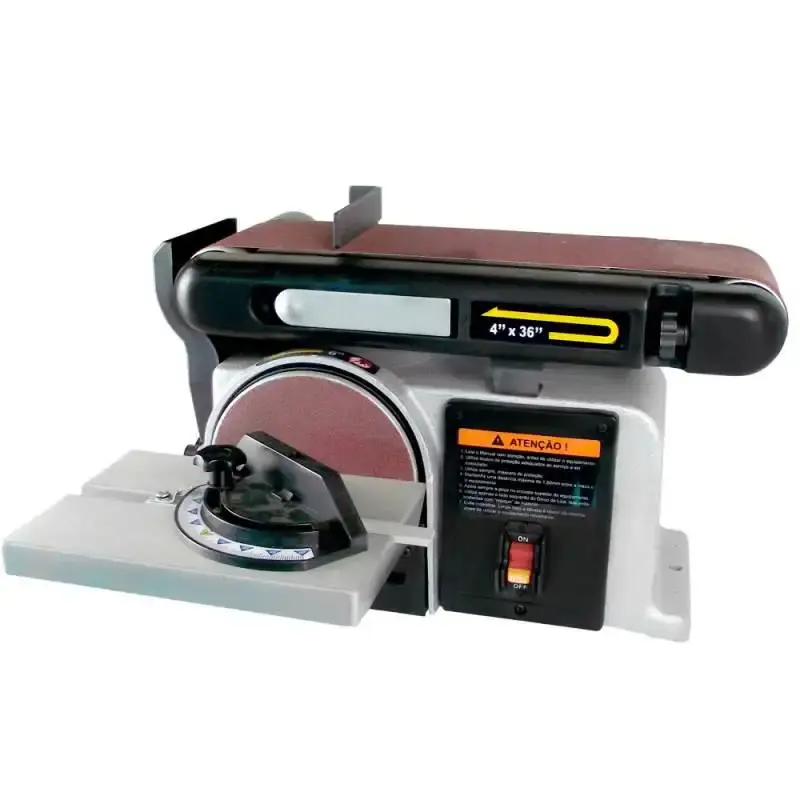 Lixadeira de bancada multifuncional 220V MR-47 Manrod — fotografia de referência