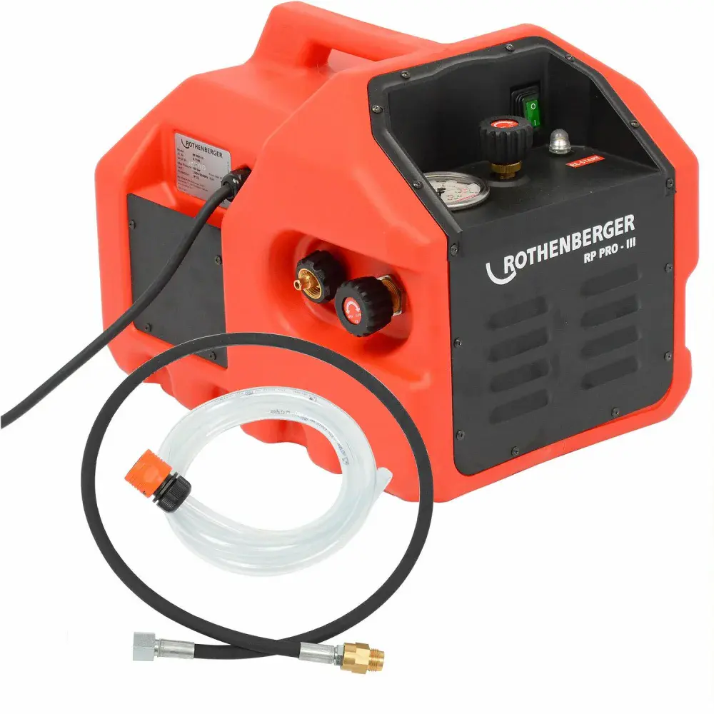 Bomba teste hidrostático rp pro iii Rothenberger - 220 volts — fotografia de referência