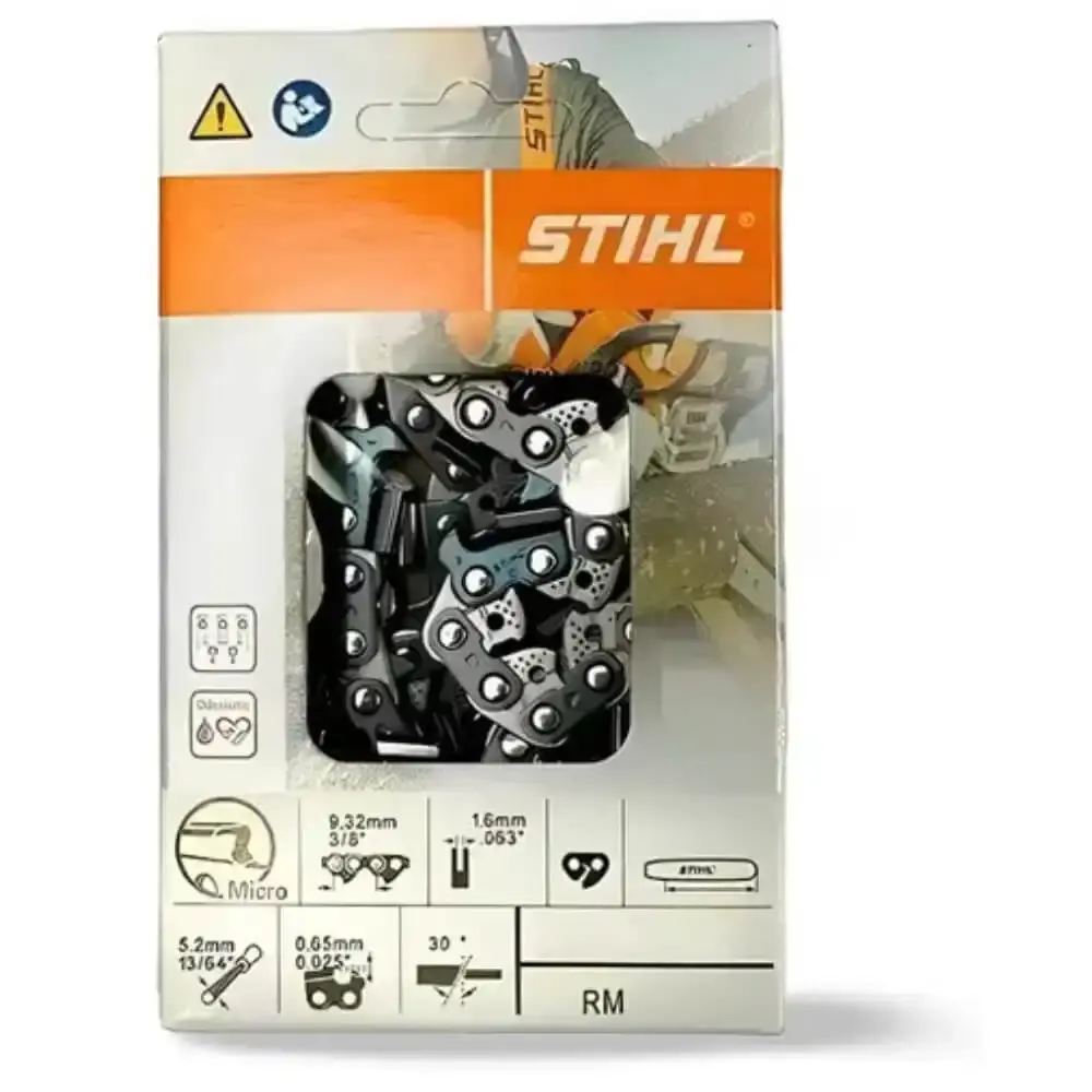 Corrente para motosserras 3/8 POL 40 CM 1 guia 30 dentes 60 elos Stihl — fotografia 2