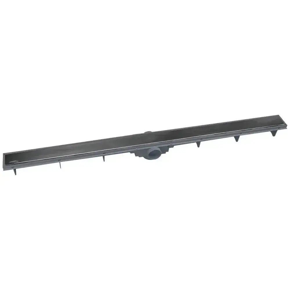 Ralo linear flat Amanco 90CM grelha inox Amanco — fotografia 2