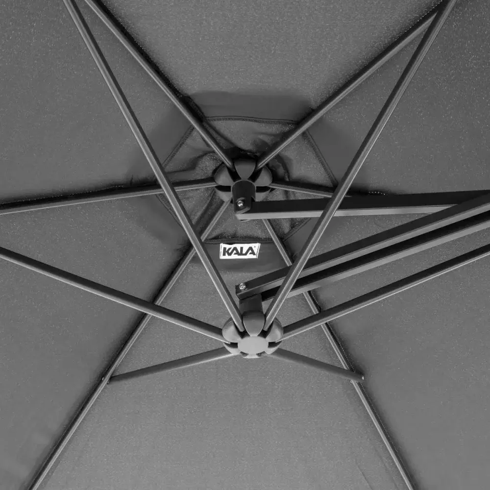 Ombrelone veneza suspenso preto 3M da Kala — fotografia 10