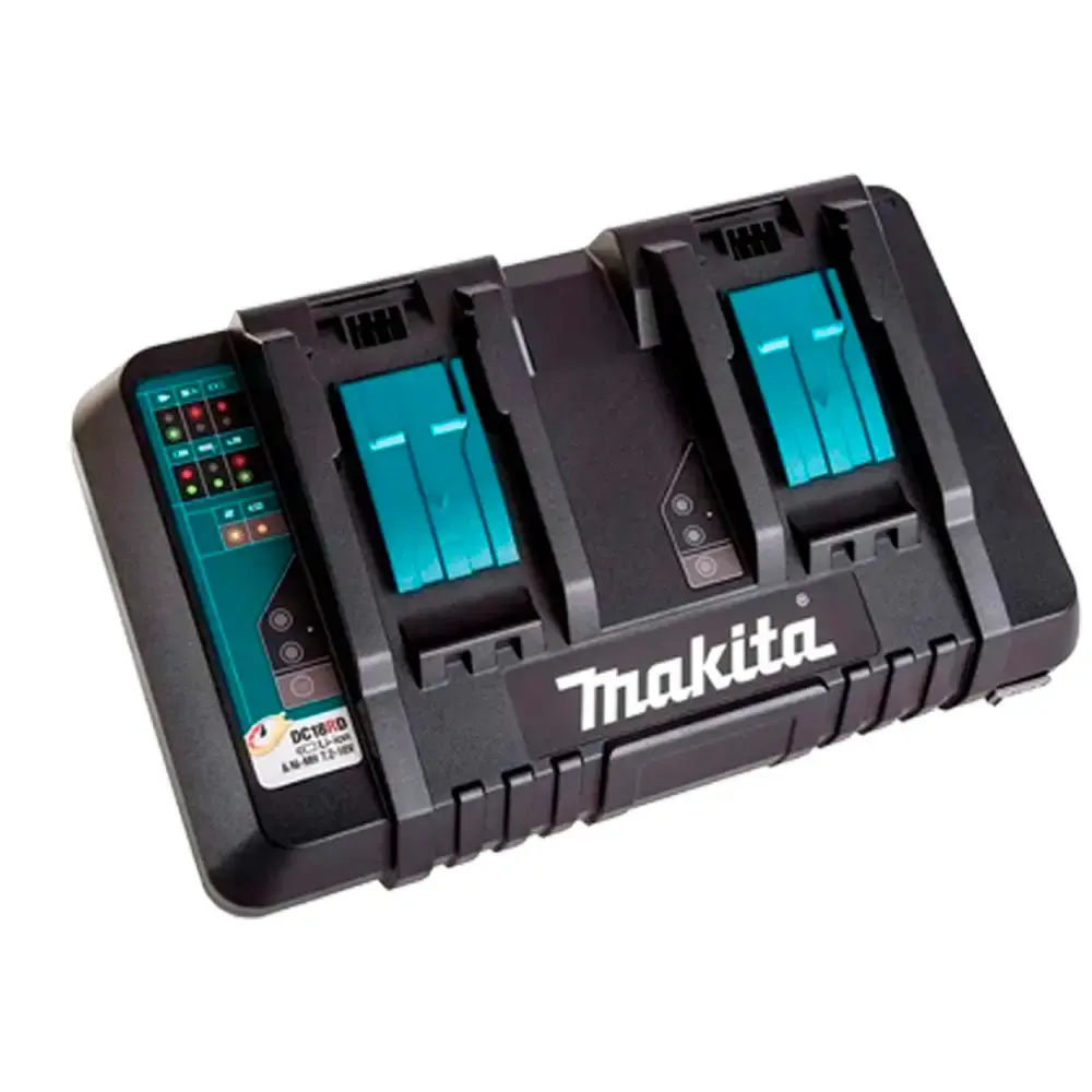 Kit baterias 3AH 18V com carregador duplo Makita 220 V — fotografia 3