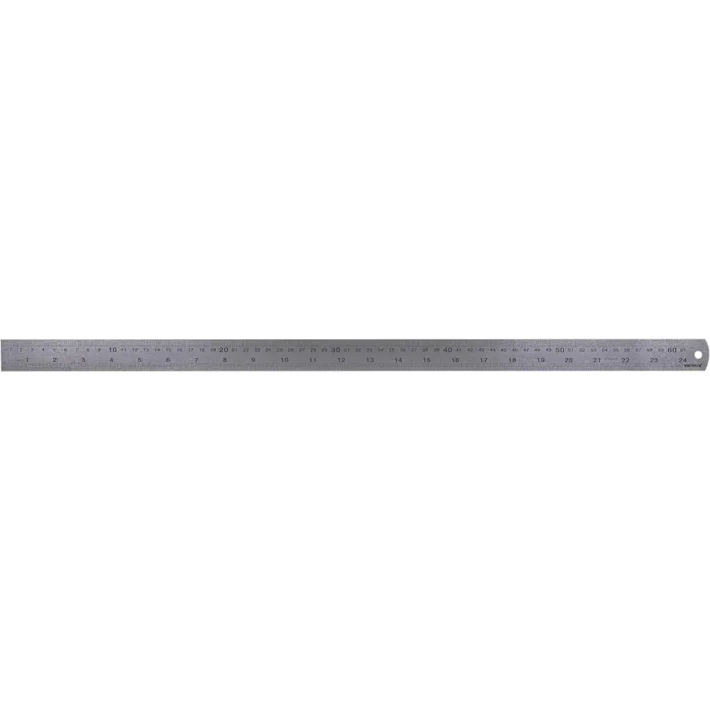 Régua escala graduada em mm/pol inox 600MM 600.006 kingtools King Tools — fotografia de referência