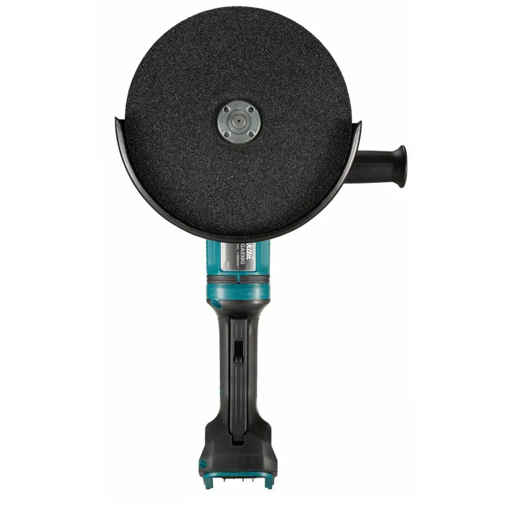 Esmerilhadeira angular xgt 9 pol bateria 40V com carregador 127V Makita — fotografia 4