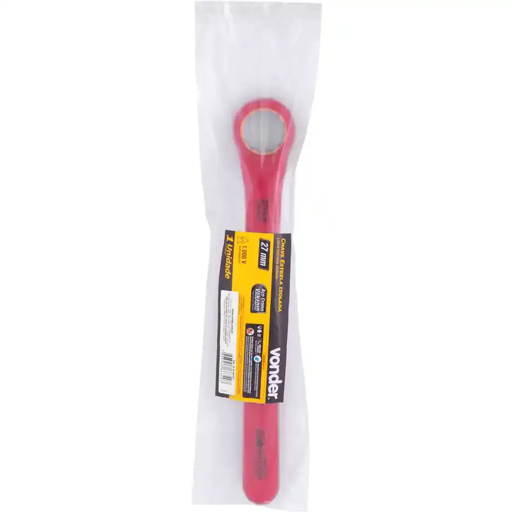 Chave estrela 27MM isolada IEC609 Vonder — fotografia 3