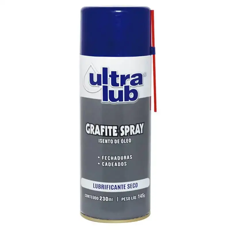Grafite em spray isento de óleo 230 ML 5A1GF1621 Ultralub — fotografia de referência