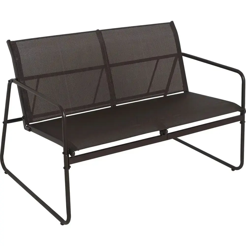Conjunto de mesa e 3 cadeiras para jardim weekend BEL Marrom Belfix — fotografia 11