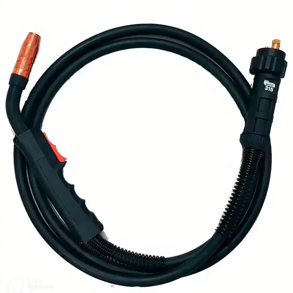 Tocha para solda mig 5M com euro conector weld 315 0510.2008 Sumig — fotografia 5